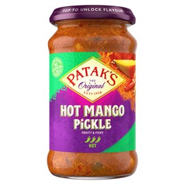 Patak B85673 Pataks Hot Mango Relish -1 jar of 10oz