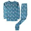 LittLong 12M-5Y - Conjunto de pijama de 2 piezas para