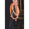 Hurtta Dazzle Rope Leash, Orange, 4'-1/2"