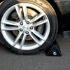 ROBLOCK 2 Pack Wheel Chocks Rubber Heavy Duty Black with