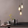 Black Pendant Light, CADELON Vintage Mini Hanging Lamp, Farmhouse Industrial