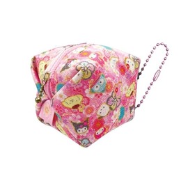 Hatayama Shoji 33202456 Mini Fuusen Pouch, Karafuru Japanese Pattern, My Melody H 2.8 x W 2.8 x D 2.8 inches (7 x 7 x 7 cm)