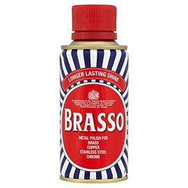 Brasso Liquid Metal Brass Copper Chrome Polish 175Ml