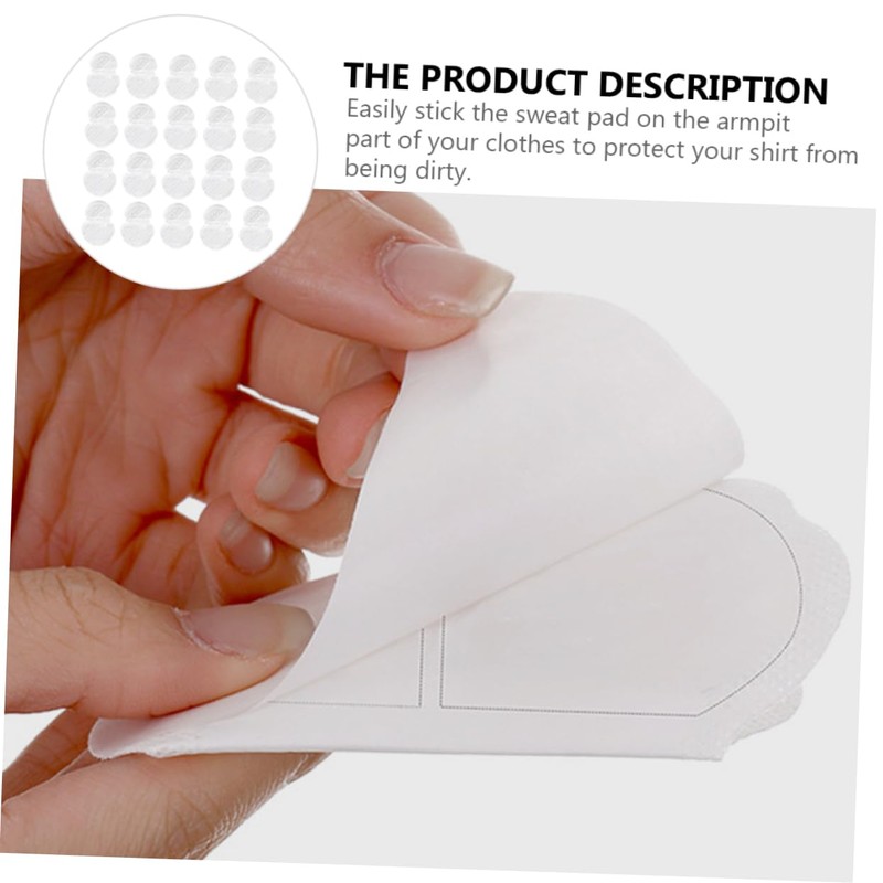 Healeved Sets Armpit Pad Anti-sweat Mat Disposal Absorbent Pads for