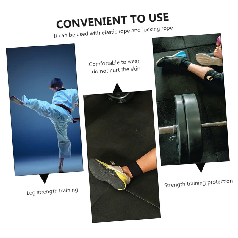 BESPORTBLE 1 Pair Ankle Straps for Weightlifting Durable Secure Fit