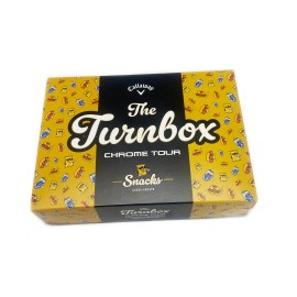 Callaway NEW Callaway Chrome Tour Golf Balls Turnbox Snacks Limited edition