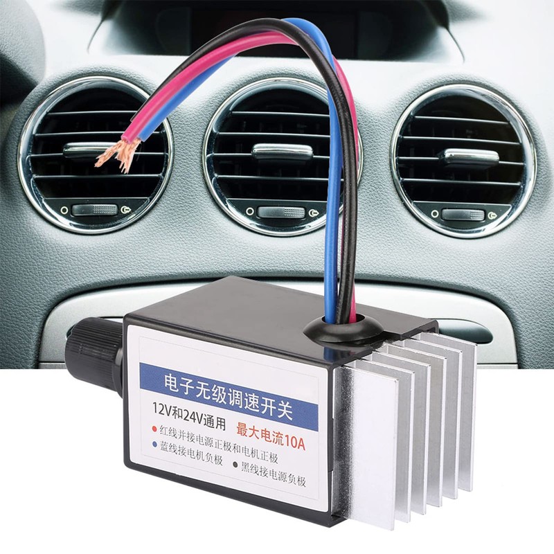 DC Motor Speed Controller, Universal DC 12 V / 24