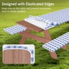 3 PCS Picnic Table Cover with Bench Covers Waterproof Camping