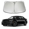 SZYUCHEN Car Windshield Sun Shade Sunshade Compatible with Chrysler 300