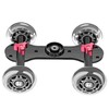 NEEWER Scaled Cámara Cuadro Dolly Slider con 10Kg Capacidad de