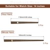 uxcell 5 Set Wooden Clock Hands Only,Walnut Wood Clock Hands