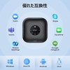 EMEET M0Plus Speakerphone for Conferences, Microphone Speaker, Bluetooth Compatible, 4