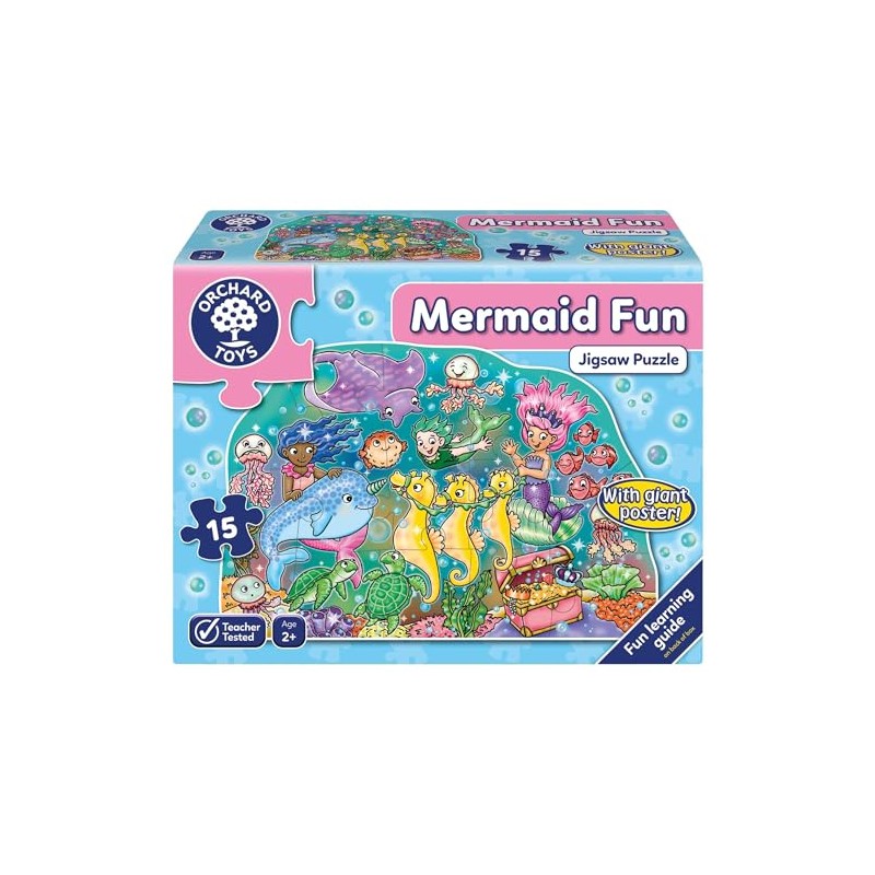 Orchard Toys Rompecabezas 15: Sirenas Divertido