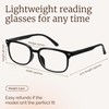 NOVIVON reading glasses Black 1.0