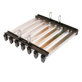 SunBlaster Universal T5 Light Strip Hanger Accessory, Holds 7 Lamps, Natural