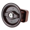 RV Toilet Bathroom Door Lock with 2 Key for Caravan