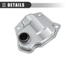 Motoforti Transmission Filter Oil Pan, for Nissan Rogue 2010-2015, Metal,