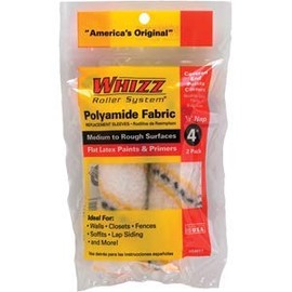 Whizz 54011 4" Premium Gold Stripe 1/2" Nap Mini Roller 2Pk - 10ct. Case