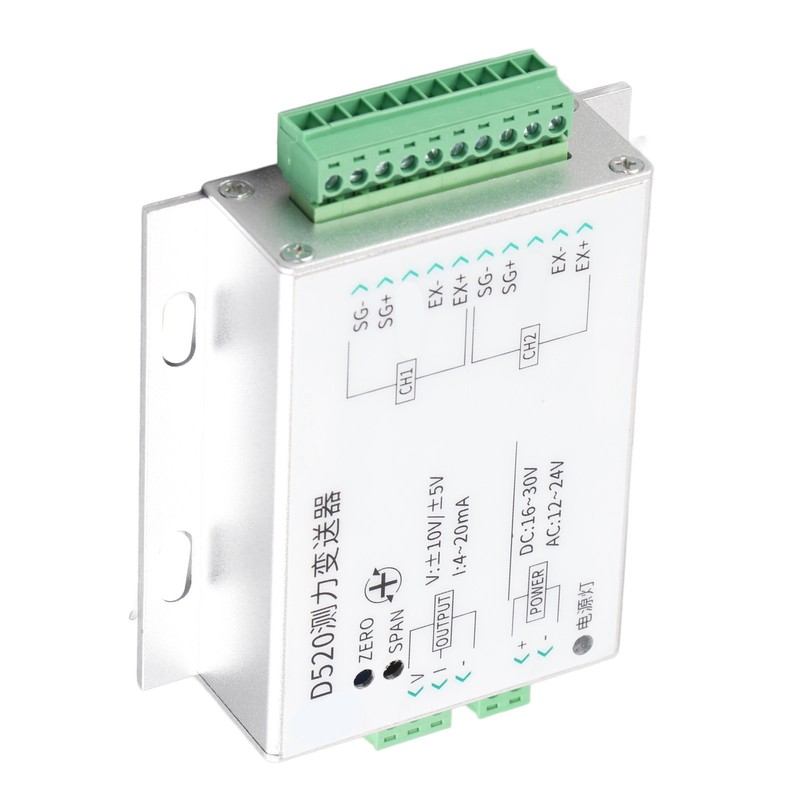Pressure Transmitter Force Measurement Transducer Sensor 2 In 1 Out