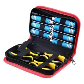 rchobbyhouse 10IN1 RC Tools Kits Box Set Screwdriver Pliers Hex Repair for Helicopter Multirotors (10 in 1 Tool kit)
