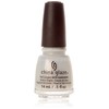 China Glaze Nail Lacquer, Snow Way!/White Shimmer