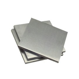 1PCS W99.999 High Purity Tungsten Sheet Plate 100X100MM Tungsten Block Tungsten Foil Lab Research Development Material (Thickness 0.8MM, 1)