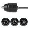 2-13MM Drill Chuck, Metal Keyless Drill Chuck Converter with SDS