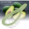 Stainless Steel and Plastic Avocado Cuber - Effortless Slicing with