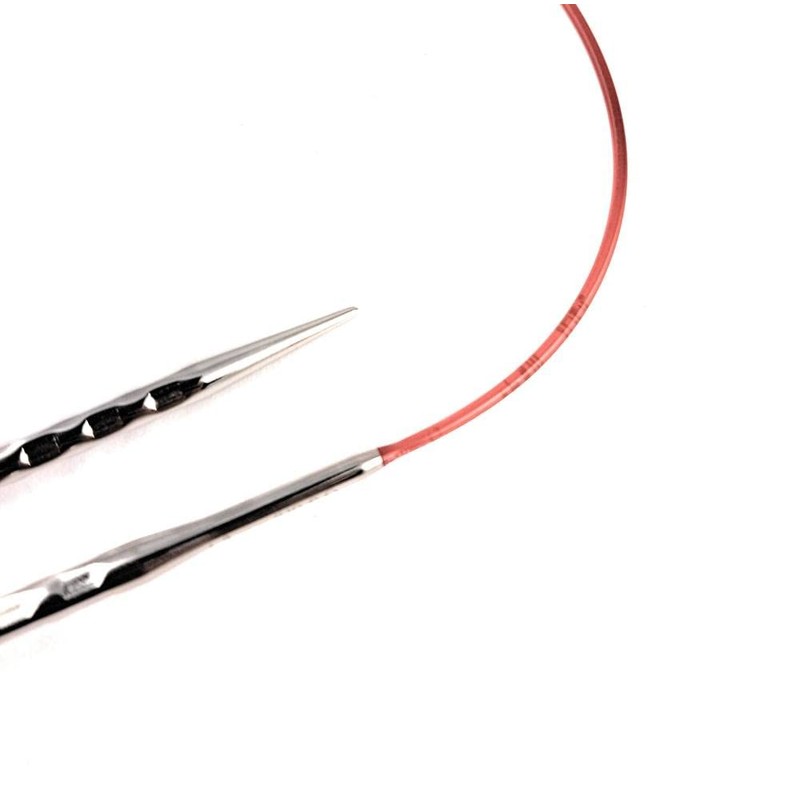 addiNovel Square Tip Fixed Circular Knitting Needles 60cm 2.50mm