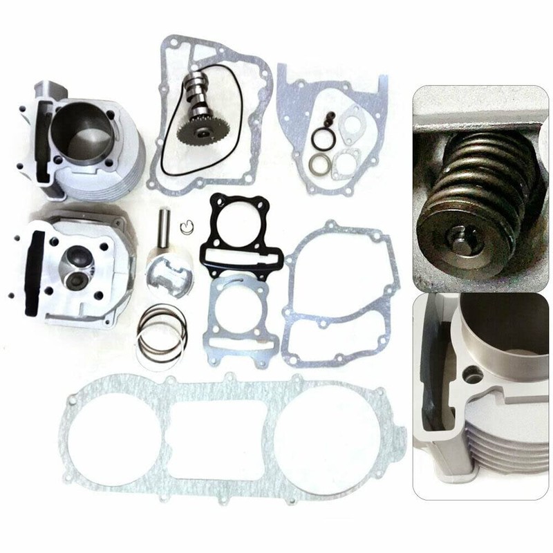 61mm 180CC Big Bore Cylinder Kit with Camshaft Cylinder Head
