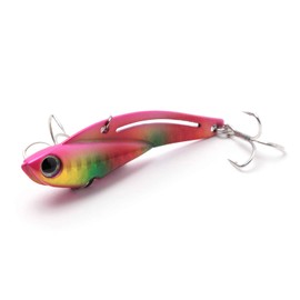 Jackson Metal Vibe Iron Plate Vibe 2.8 inches (72 mm) 1.0 oz (26 g) Gold Rainbow GRB Lure