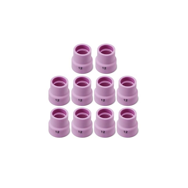 RIVERWELD TIG Alumina Nozzles Ceramic Cups Champagne R type 53NACN