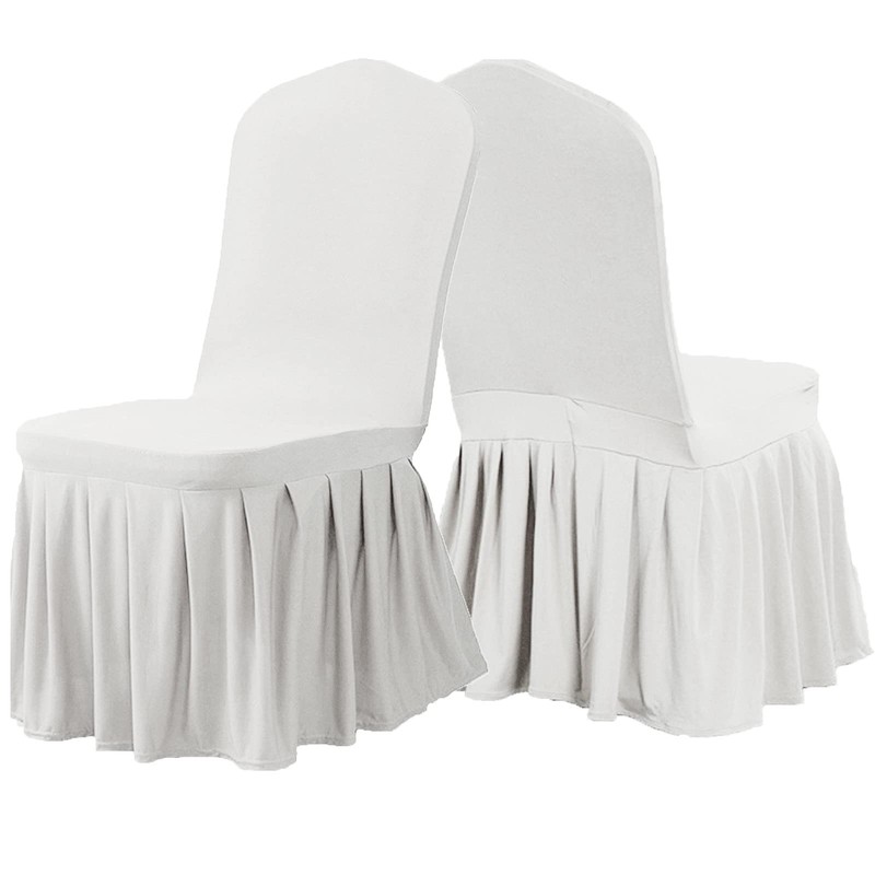 Dimatic Dining Room Chair Covers Set of 2, Stretch Parsons