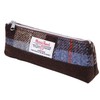 Harris Tweed Plaid Tartan Zipped Pencil Cases Makeup Case Pen