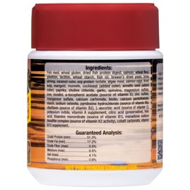 Ocean Nutrition Fish Food Flakes - Cichlid Fish Food, High Protein Fish Flakes, Tropical Fish Flakes, Ideal Cichlid Food for Angelfish, Kribensis, Ram Cichlids and More, Made in the USA, 1.2 oz (34 g)