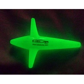 Lobo Lures 5" Super Glow Big Game Bigeye Tuna Teaser Trolling Lure Bird Chartreuse Marlin