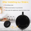 Kitchen Appliance Sliders, 16pcs Self Adhesive Small Appliance Sliders Easy