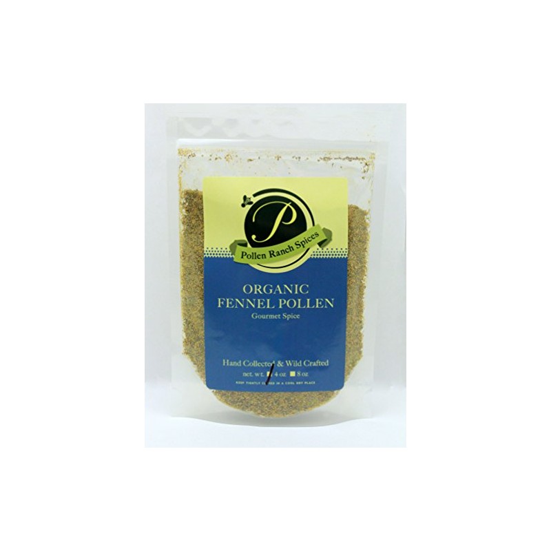 Pollen Ranch's Wild Crafted Organic Fennel Pollen for Cooking and