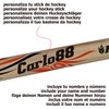 ETISPORT Fury Hard Stick Rolling Hockey Stick Rigid Medium Weight