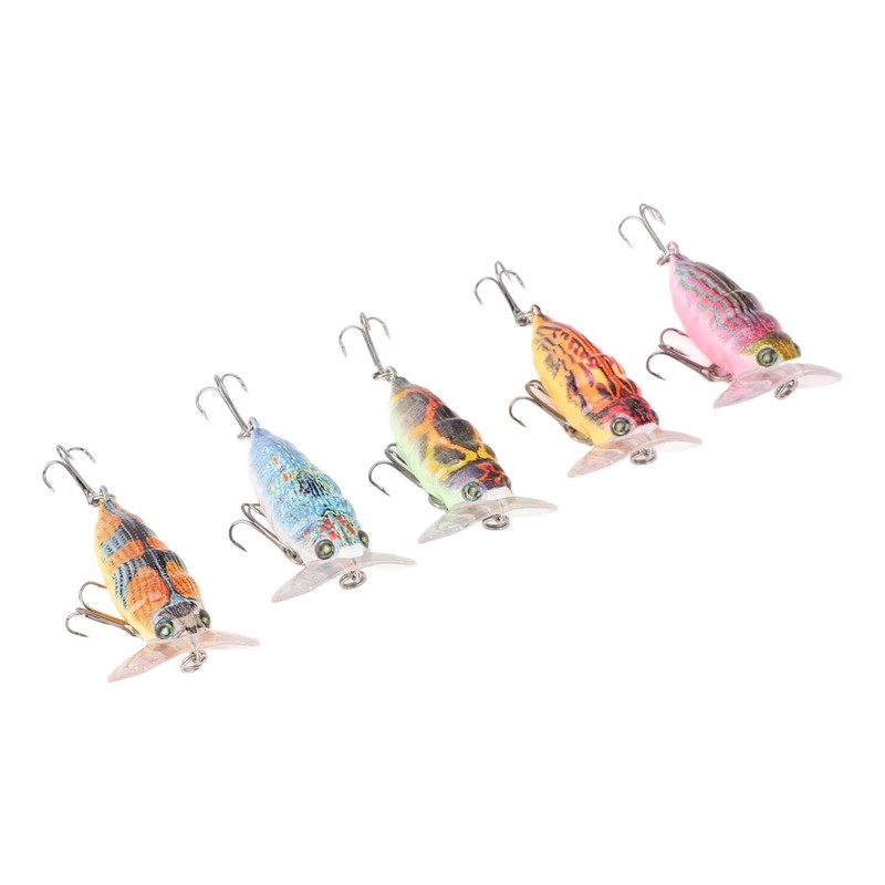 Cicada Fishing Lures Life Like Swimbait Fishing Bait Set with