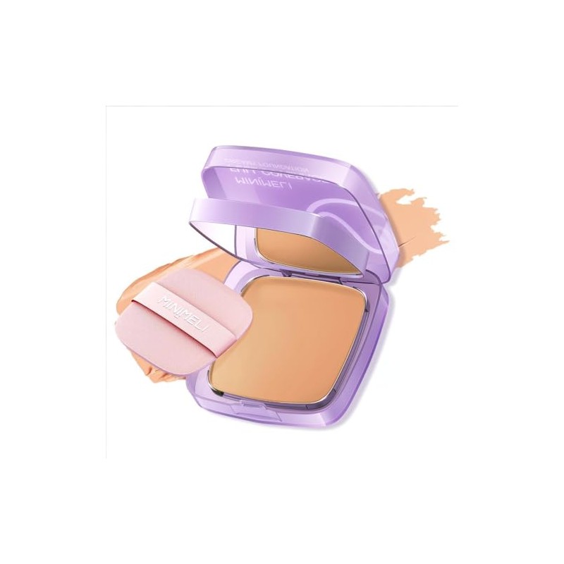 Base de Maquillaje Cremosa Matte, Alta Cobertura, Larga Duración 12H,