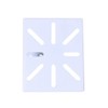 Rosebe Surveillance/Security Camera Mounting Bracket Clip Stand [Iron White] Security
