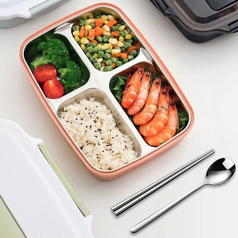 CL Contenedor De Alimentos Lunch Box A Prueba De Fugas