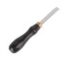 Leathercraft Edge Beveler Tool, Steel Wood Handle Light Portable for