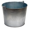 Vestil BKT-GAL-500 Galvanized Steel Bucket, 10-3/4" Depth, 5 gallon, 44