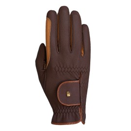 Roeckl Sports Riding Gloves Malta Winter Tournament Winter Gloves, Mocha 8