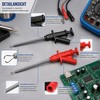 PeakTech Insulated 5 A Crocodile Clip With 4 mm Connectors,