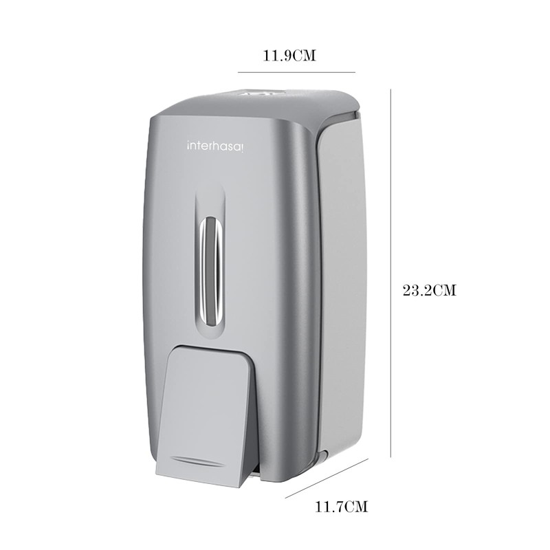interhasa! Soap Dispenser Wall Mount Refillable 28oz Hand Sanitizer Dispenser