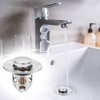 Magik 2-4 Pcs Bathroom Sink Stopper Pop Up Drain Plug