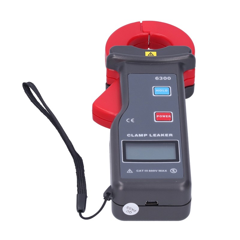 ETCR‑6300 Current Meter 0mA‑60A Digital Clamp Leakage Current Meter with